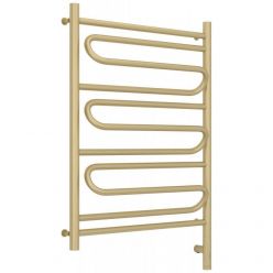 Полотенцесушитель электрический Сунержа Элегия 3.0, высота 80 см, ширина 60 см, диммер слева/справа, цвет матовая шампань, 022-5818-8060/022-5819-8060