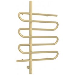 Полотенцесушитель электрический Сунержа Эпатаж 3.0, высота 80 см, ширина 60 см, диммер слева/справа, цвет матовая шампань, 022-5850-8060/022-5851-8060