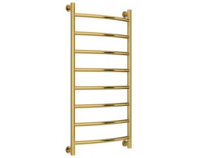 Полотенцесушитель водяной Сунержа Галант+, ширина 50 см, высота 100 см, универсальное подключение, цвет золото, 03-0200-1050