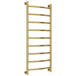 Полотенцесушитель водяной Сунержа Галант+, высота 120 см, ширина 50 см, универсальное подключение, цвет золото, 03-0200-1250