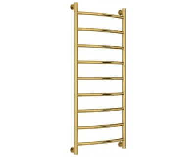 Полотенцесушитель водяной Сунержа Галант+, высота 120 см, ширина 50 см, универсальное подключение, цвет золото, 03-0200-1250