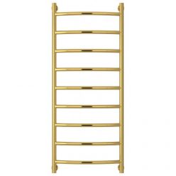 Полотенцесушитель водяной Сунержа Галант+, высота 120 см, ширина 50 см, универсальное подключение, цвет золото, 03-0200-1250