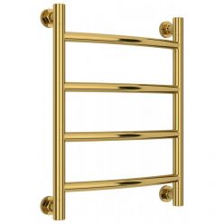 Полотенцесушитель водяной Сунержа Галант+, высота 50 см, ширина 40 см, универсальное подключение, цвет золото, 03-0200-5040