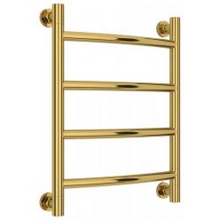 Полотенцесушитель водяной Сунержа Галант+, высота 50 см, ширина 40 см, универсальное подключение, цвет золото, 03-0200-5040