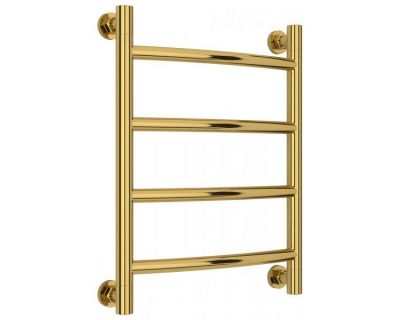 Полотенцесушитель водяной Сунержа Галант+, высота 50 см, ширина 40 см, универсальное подключение, цвет золото, 03-0200-5040