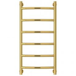 Полотенцесушитель водяной Сунержа Галант+, высота 80 см, ширина 40 см, универсальное подключение, цвет золото, 03-0200-8040