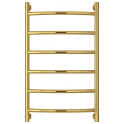 Полотенцесушитель водяной Сунержа Галант+, высота 80 см, ширина 50 см, универсальное подключение, цвет золото, 03-0200-8050