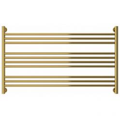 Полотенцесушитель водяной Сунержа Богема L, ширина 110 см высота 60 см, универсальное подключение, цвет золото, 03-0202-6011