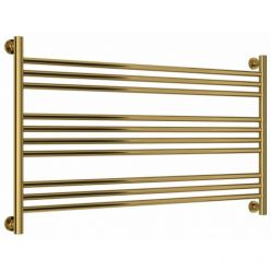 Полотенцесушитель водяной Сунержа Богема L, ширина 110 см высота 60 см, универсальное подключение, цвет золото, 03-0202-6011