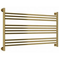 Полотенцесушитель водяной Сунержа Богема L, ширина 110 см высота 60 см, универсальное подключение, цвет золото, 03-0202-6011