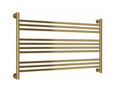 Полотенцесушитель водяной Сунержа Богема L, ширина 110 см высота 60 см, универсальное подключение, цвет золото, 03-0202-6011