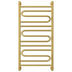 Полотенцесушитель водяной Сунержа Элегия+, высота 100 см, ширина 50 см, универсальное подключение, цвет золото, 03-0205-1050