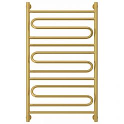 Полотенцесушитель водяной Сунержа Элегия+, высота 100 см, ширина 60 см, универсальное подключение, цвет золото, 03-0205-1060