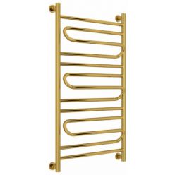 Полотенцесушитель водяной Сунержа Элегия+, высота 100 см, ширина 60 см, универсальное подключение, цвет золото, 03-0205-1060