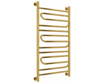 Полотенцесушитель водяной Сунержа Элегия+, высота 100 см, ширина 60 см, универсальное подключение, цвет золото, 03-0205-1060