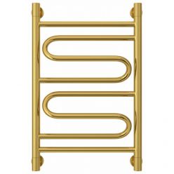 Полотенцесушитель водяной Сунержа Элегия+, высота 60 см, ширина 40 см, универсальное подключение, цвет золото, 03-0205-6040