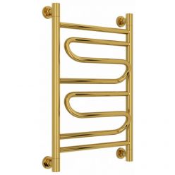 Полотенцесушитель водяной Сунержа Элегия+, высота 60 см, ширина 40 см, универсальное подключение, цвет золото, 03-0205-6040