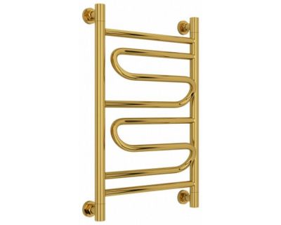 Полотенцесушитель водяной Сунержа Элегия+, высота 60 см, ширина 40 см, универсальное подключение, цвет золото, 03-0205-6040