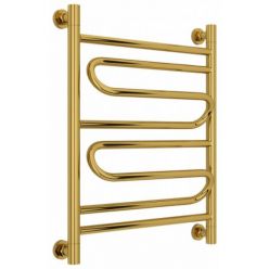 Полотенцесушитель водяной Сунержа Элегия+, высота 60 см, ширина 50 см, универсальное подключение, цвет золото, 03-0205-6050