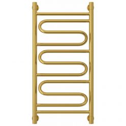 Полотенцесушитель водяной Сунержа Элегия+, высота 80 см, ширина 40 см, универсальное подключение, цвет золото, 03-0205-8040