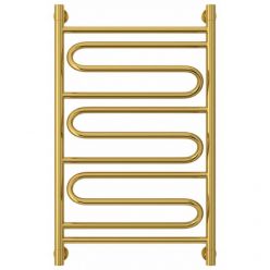 Полотенцесушитель водяной Сунержа Элегия+, высота 80 см, ширина 50 см, универсальное подключение, цвет золото, 03-0205-8050
