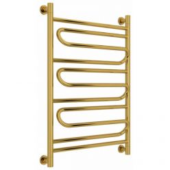 Полотенцесушитель водяной Сунержа Элегия+, высота 80 см, ширина 60 см, универсальное подключение, цвет золото, 03-0205-8060