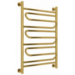 Полотенцесушитель водяной Сунержа Элегия+, высота 80 см, ширина 60 см, универсальное подключение, цвет золото, 03-0205-8060