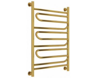 Полотенцесушитель водяной Сунержа Элегия+, высота 80 см, ширина 60 см, универсальное подключение, цвет золото, 03-0205-8060