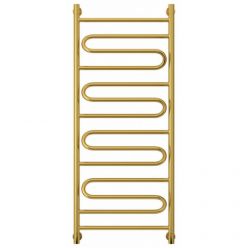 Полотенцесушитель водяной Сунержа Элегия+, высота 120 см, ширина 50 см, универсальное подключение, цвет золото, 03-0205-1250