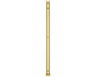 Полотенцесушитель водяной Сунержа Нюанс EU50+, высота 154 см, ширина 5 см, нижнее подключение 5 см, цвет золото, 03-0212-1545