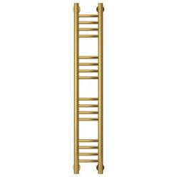 Полотенцесушитель водяной Сунержа Богема+, высота 100 см, ширина 15 см, универсальное подключение, цвет золото, 03-0220-1015