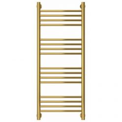Полотенцесушитель водяной Сунержа Богема+, высота 100 см, ширина 40 см, универсальное подключение, цвет золото, 03-0220-1040