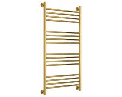 Полотенцесушитель водяной Сунержа Богема+, высота 100 см, ширина 50 см, универсальное подключение, цвет золото, 03-0220-1050