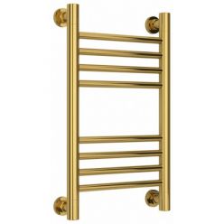 Полотенцесушитель водяной Сунержа Богема+, высота 50 см, ширина 30 см, универсальное подключение, цвет золото, 03-0220-5030