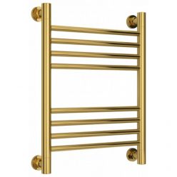 Полотенцесушитель водяной Сунержа Богема+, высота 50 см, ширина 40 см, универсальное подключение, цвет золото, 03-0220-5040