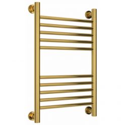 Полотенцесушитель водяной Сунержа Богема+, высота 60 см, ширина 40 см, универсальное подключение, цвет золото, 03-0220-6040