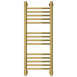 Полотенцесушитель водяной Сунержа Богема+, высота 80 см, ширина 30 см, универсальное подключение, цвет золото, 03-0220-8030