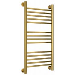 Полотенцесушитель водяной Сунержа Богема+, высота 80 см, ширина 40 см, универсальное подключение, цвет золото, 03-0220-8040
