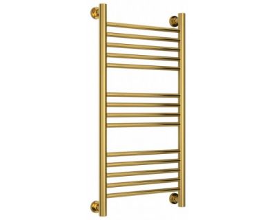 Полотенцесушитель водяной Сунержа Богема+, высота 80 см, ширина 40 см, универсальное подключение, цвет золото, 03-0220-8040