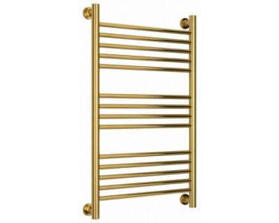 Полотенцесушитель водяной Сунержа Богема+, высота 80 см, ширина 50 см, универсальное подключение, цвет золото, 03-0220-8050