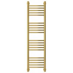 Полотенцесушитель водяной Сунержа Богема+, высота 120 см, ширина 30 см, универсальное подключение, цвет золото, 03-0220-1230