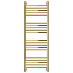 Полотенцесушитель водяной Сунержа Богема+, высота 120 см, ширина 40 см, универсальное подключение, цвет золото, 03-0220-1240