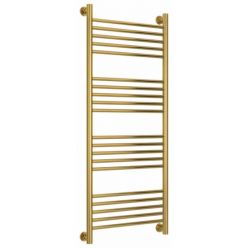 Полотенцесушитель водяной Сунержа Богема+, высота 120 см, ширина 50 см, универсальное подключение, цвет золото, 03-0220-1250
