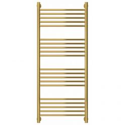 Полотенцесушитель водяной Сунержа Богема+, высота 120 см, ширина 50 см, универсальное подключение, цвет золото, 03-0220-1250