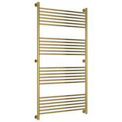 Полотенцесушитель водяной Сунержа Богема+, высота 150 см, ширина 80 см, универсальное подключение, цвет золото, 03-0220-1580