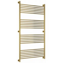 Полотенцесушитель водяной Сунержа Богема+, высота 150 см, ширина 80 см, универсальное подключение, цвет золото, 03-0220-1580