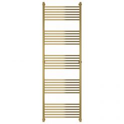 Полотенцесушитель водяной Сунержа Богема+, высота 190 см, ширина 60 см, универсальное подключение, цвет золото, 03-0220-1960