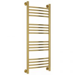 Полотенцесушитель водяной Сунержа Богема+, высота 100 см, ширина 40 см, универсальное подключение, цвет золото, 03-0221-1040