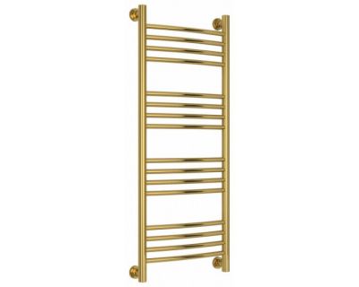 Полотенцесушитель водяной Сунержа Богема+, высота 100 см, ширина 40 см, универсальное подключение, цвет золото, 03-0221-1040