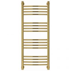 Полотенцесушитель водяной Сунержа Богема+, высота 100 см, ширина 40 см, универсальное подключение, цвет золото, 03-0221-1040